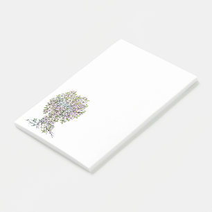 Notas Post-it® Árbol De La Vida - Hojas Frutas Espirales 1