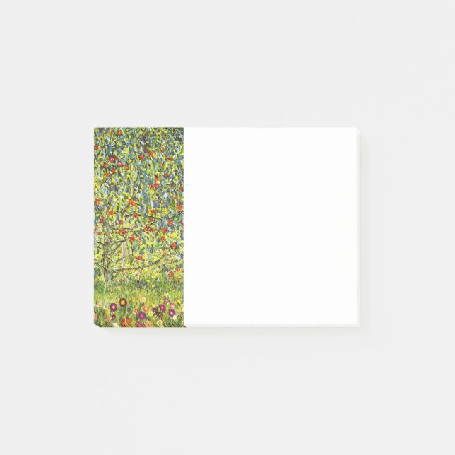 Notas Post-it® Árbol de manzana y flores 1912 (Anverso)