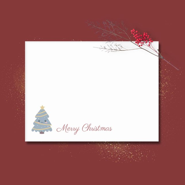 Notas Post-it® Árbol de navidad lindo (Cute Christmas Tree Post-it Notes)