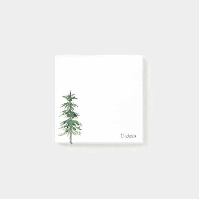 Notas Post-it® Árbol de pájaros acuáticos (Anverso)