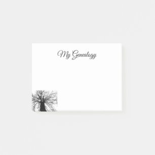 Notas Post-it® Árbol genealógico familiar