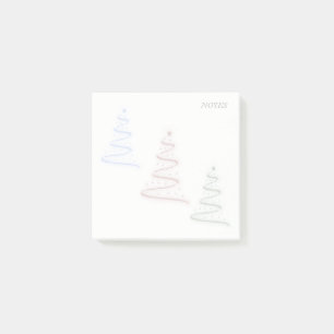 Notas Post-it® Árboles coloridos-