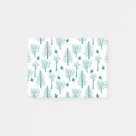 Notas Post-it® Árboles de invierno