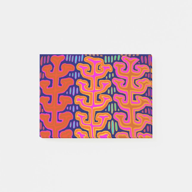 Notas Post-it® Árboles Indios Kuna (Anverso)