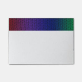Notas Post-it® Arco iris Stockinette