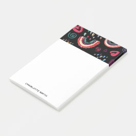 Notas Post-it® Arcoiris colorido moderno