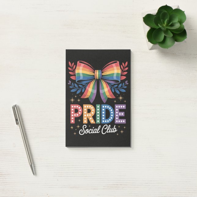 Notas Post-it® Arcoíris LGBTQ (Oficina)