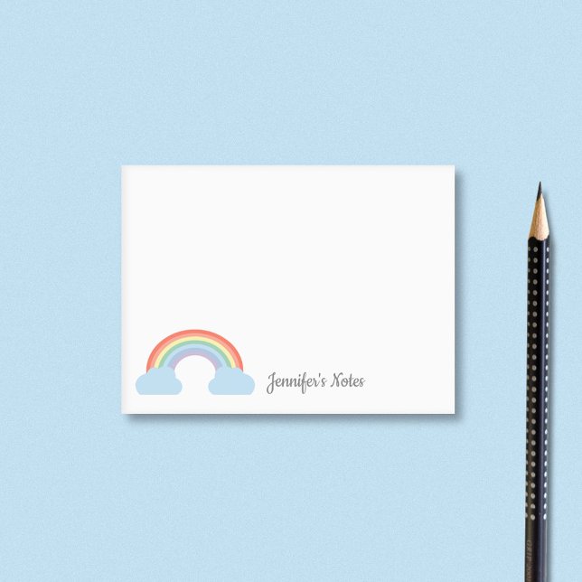 Notas Post-it® Arcoiris pastel (Pastel Rainbow Post-it Notes)