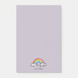 Notas Post-it® Arcoiris Y Nubes De Cuadros