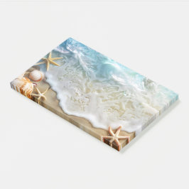 Notas Post-it® Arena y mar