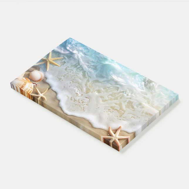 Notas Post-it® Arena y mar (En perspectiva)