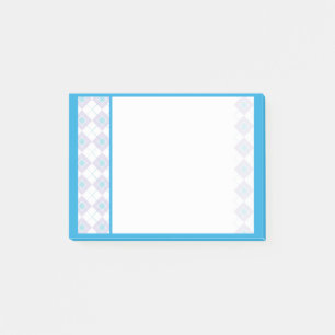 Notas Post-it® Argel azul y púrpura