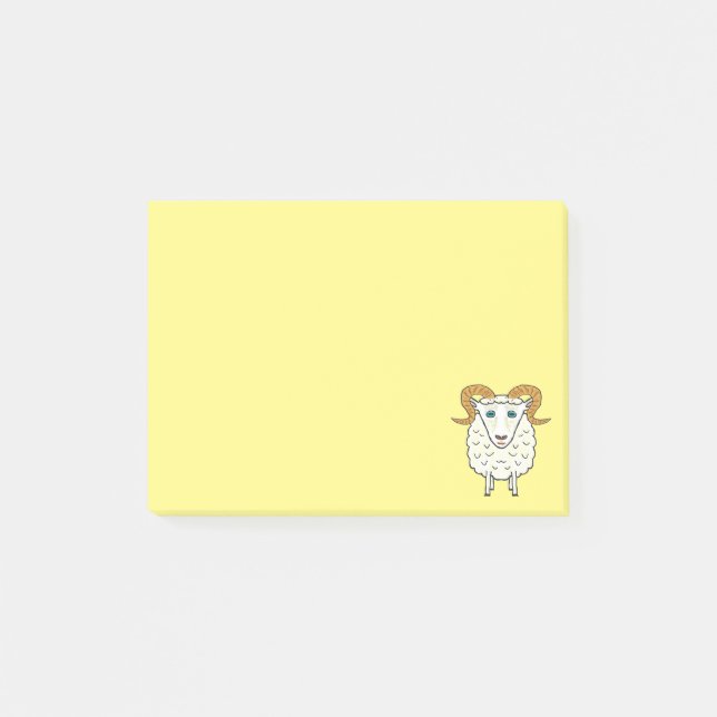 Notas Post-it® Aries el Ram (Anverso)