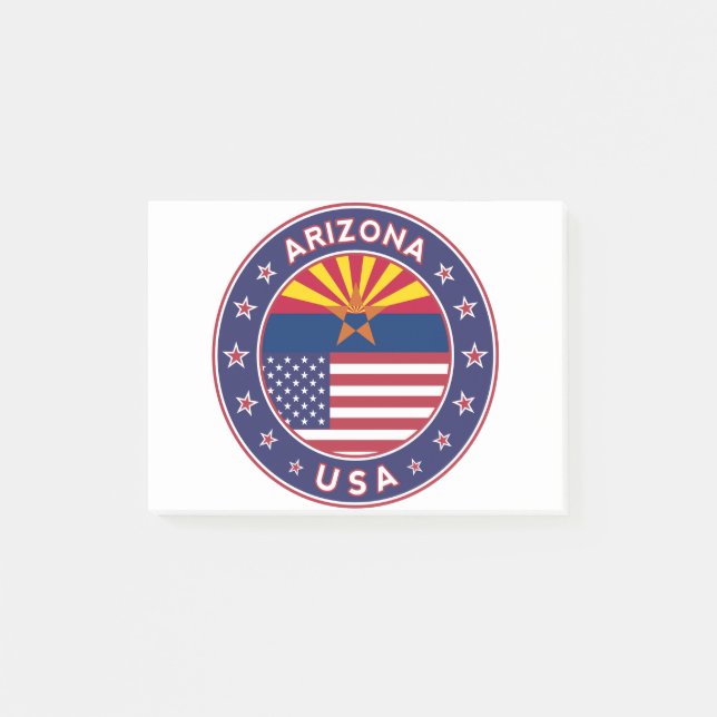 Notas Post-it® Arizona (Anverso)