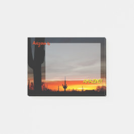 Notas Post-it® "¡Arizona es asombrosa!" Cactus del desierto de So