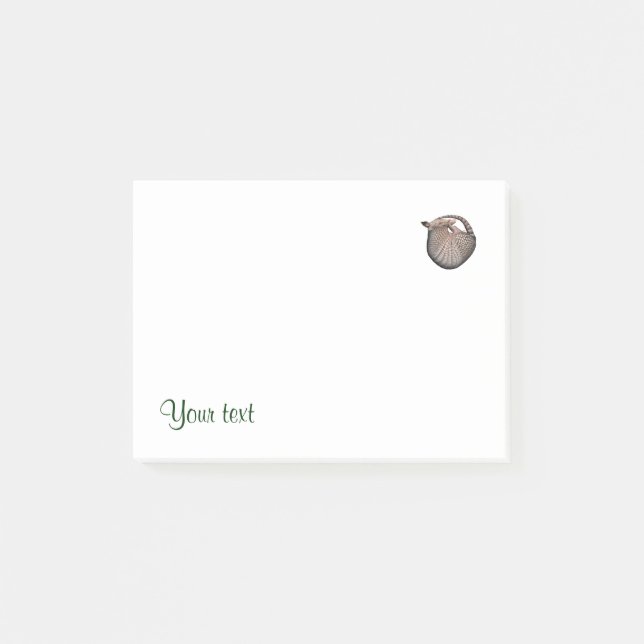 Notas Post-it® Armadillo Asombroso (Anverso)