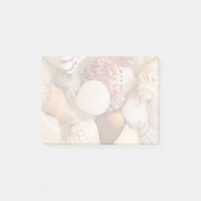 Notas Post-it® Arreglo del Seashell (Anverso)