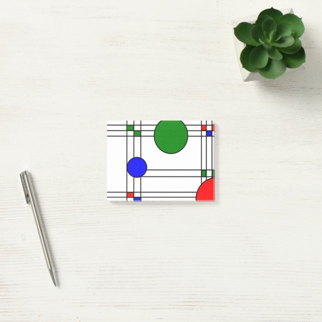 Notas Post-it® Art Deco (Oficina)