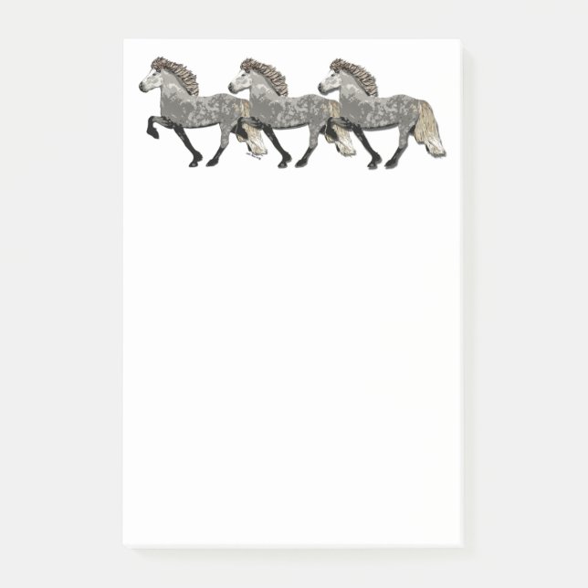 Notas Post-it® Art Deco Astrid (Anverso)