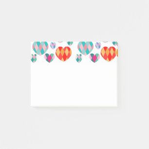 Notas Post-it® Art Deco Valentine