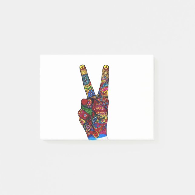 Notas Post-it® Arte a Mano (Anverso)