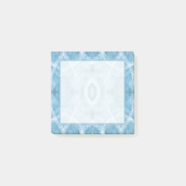 Notas Post-it® Arte abstracto de acuarela azul claro