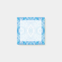 Notas Post-it® Arte abstracto de acuarela azul claro de fe