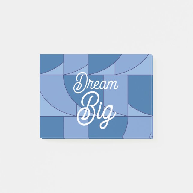 Notas Post-it® Arte abstracto geométrico (Anverso)