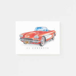 NOTAS POST-IT® ARTE AUTOMÓVIL C-ONE