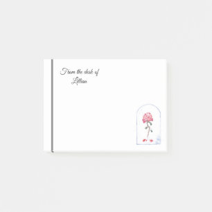 Notas Post-it® Arte color de rosa del watercolour