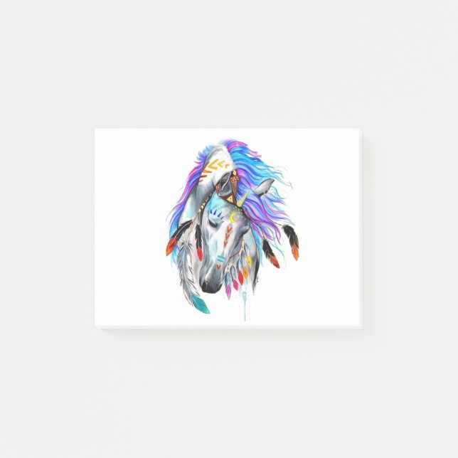 Notas Post-it® Arte de Caballo (Anverso)