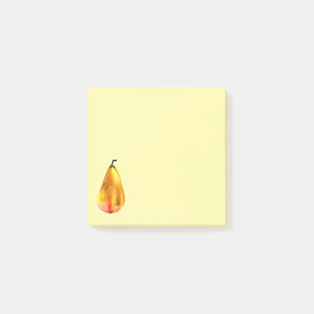 Notas Post-it® Arte de frutas Golden Pear (Anverso)