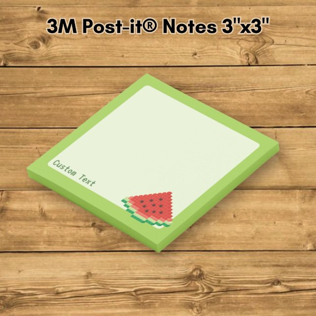 Notas Post-it® Arte de píxel de sandía (Subido por el creador)