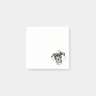 Notas Post-it® Arte del perro del pitbull