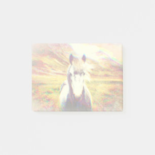 Notas Post-it® Arte digital de caballos de Islandia