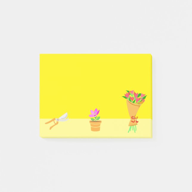 Notas Post-it® Arte florista 2 (Anverso)