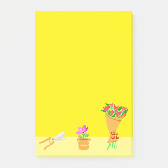 Notas Post-it® Arte florista 2 (Anverso)