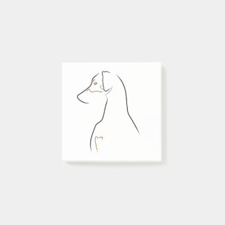 Notas Post-it - Arte Natural Eared Line