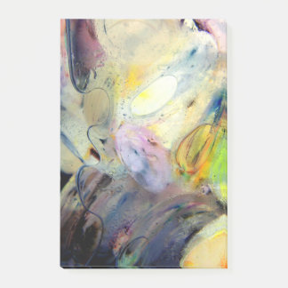 Notas Post-it® Arte original: "colores de caramelos líquidos"