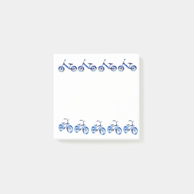 Notas Post-it® Arte para bicicletas (Anverso)