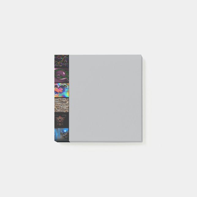 Notas Post-it® Arte Pop Decorativo Patrón  (Anverso)
