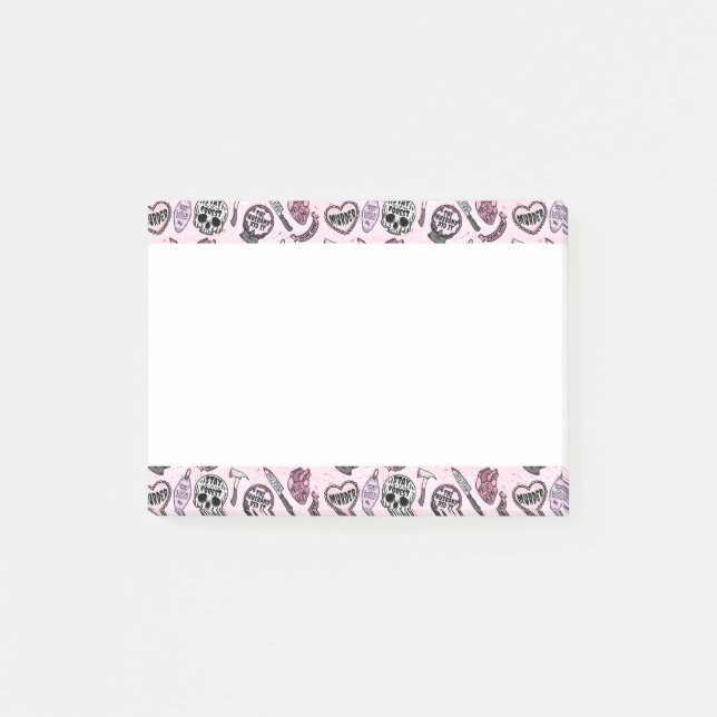 Notas Post-it® Asesinato y fantasmal (Anverso)