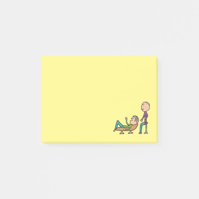 Notas Post-it® Asesoramiento y terapia psicoterapéutica (Anverso)