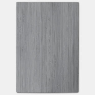 Notas Post-it® Ash Gray Bamboo Madera Grano