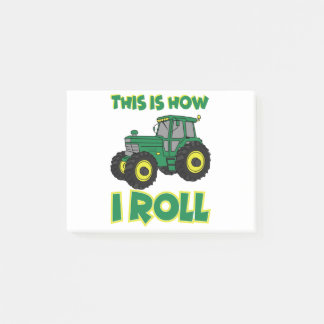 Notas Post-it® Así es como rollo