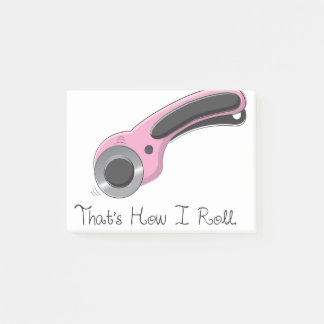 Notas Post-it® Así es como ruedo