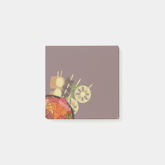 Notas Post-it® Asian Food 19 Sticky Notes