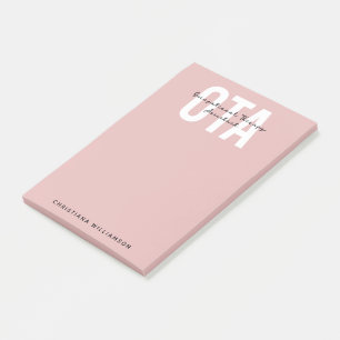 Notas Post-it® Asistente de Terapia Ocupacional Personalizada