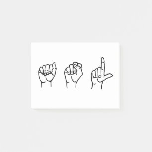 NOTAS POST-IT® ASL