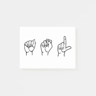 NOTAS POST-IT® ASL